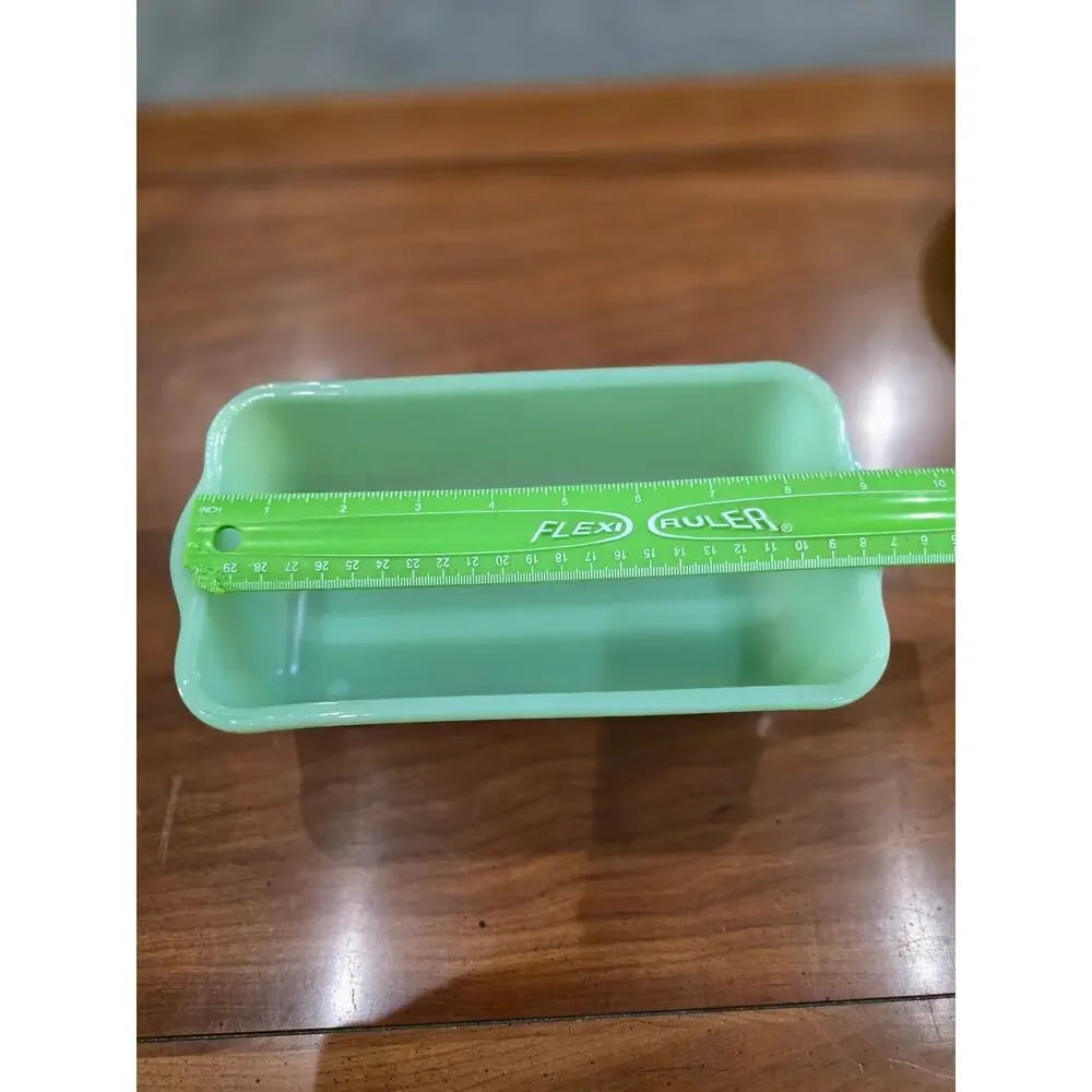 Vintage Fire King Jadeite loaf pan Baking
